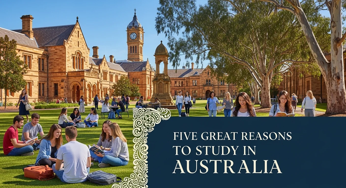 5 Great Reasons to Study in Australia
