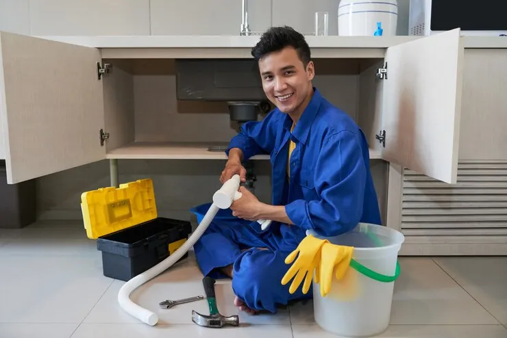 Plumbing students studying in Australia